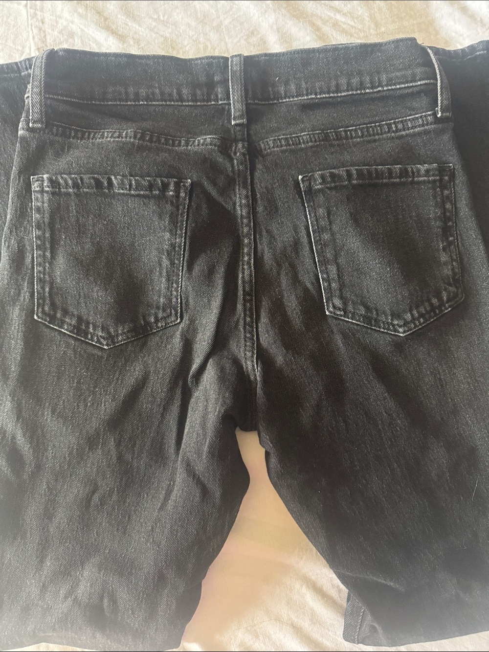 Nordstrom Black High-Rise Flare Jeans - Picture 4 of 4